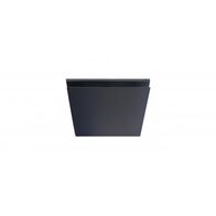 Airbus 200 Square Fascia Matte Black Ventair