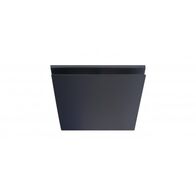 Airbus 250 Square Fascia Matte Black Ventair