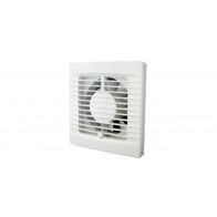 125mm Safety ELV Wall/Ceiling Exhaust Fan 130m³/h White Ventair