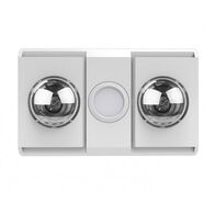 Manrose Sierra 2 3-in-1 Heater Exhaust Light White Ventair