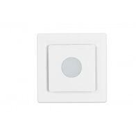 Ovation 200 Header Box Exhaust Fan 10W LED Square White Ventair