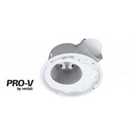 Side Ducted Exhaust Fan Body 225mm 296mm Cut-out White Ventair