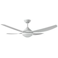 Royale II 1320mm 4 Blade Ceiling Fan 18W LED White Ventair