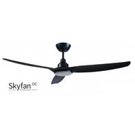 SKYFAN 1500mm 3 Blade DC Ceiling Fan 20W LED Black Ventair