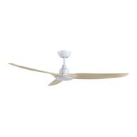 SKYFAN 1500mm 3 Blade DC Ceiling Fan 20W LED Light Oak Ventair