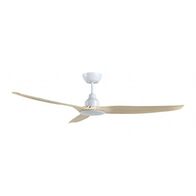 SKYFAN 1500mm 3 Blade DC Ceiling Fan Light Oak Ventair