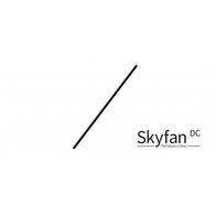 SKYFAN 900mm Extension Rod Matte Black Ventair