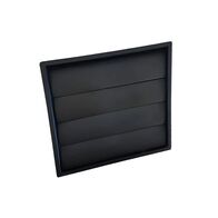 125mm Standard Gravity Shutter Grille Black Ventair