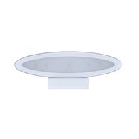 Wall Light 6W Oval Matt White 3000K Frosted 460lm CLA Lighting
