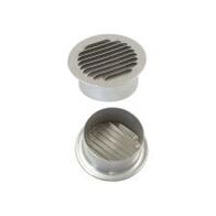 Aluminium Air Vent IP33 100mm GB CA Enclosures Pack of 2 Redback
