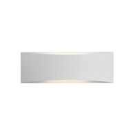 Wall Light 8W Curved Up/Down White Tri-Colour 614lm CLA Lighting