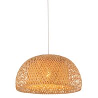 Pendant Light ES Large Bamboo 450mm x 260mm CLA Lighting