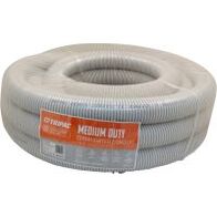 Corrugated Conduit Medium Duty 63mm x 10m Grey Tripac