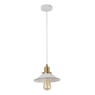 Pendant Light ES White Small Coolie 220mm x 140mm CLA Lighting
