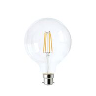 LED Globe ES G95 Filament 6W 6000K Clear Dimmable CLA Lighting
