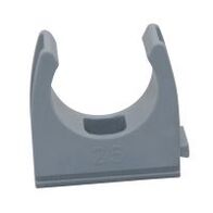 Conduit U Clip PVC 32mm Grey Box of 50 Tripac