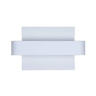 Wall Light 6W Rectangular Curved Matt White 3000K CLA Lighting