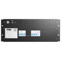 Auto Bypass Switch ATS Rack Mount 1Ph 40A with RCD and 6 GPOs PSS