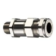 Ex de Unarmoured Barrier Gland M20 8.5-16mm Nickel Brass Kopex