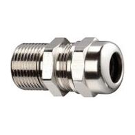 Ex de Unarmoured Cable Gland M32 22-26mm Nickel Brass Kopex