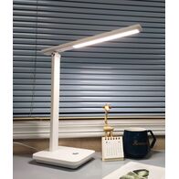 Table Lamp 5W Tri-Colour Rechargeable White 353mm CLA Lighting