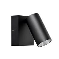 Wall Light Pillar LED 8W Tri-Colour IP65 Matt Black CLA Lighting