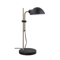 Table Lamp ES Sand Black Brass Adjustable 160mm CLA Lighting