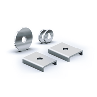 Busbar Support Kit Undrilled 4P 50mm Eltech