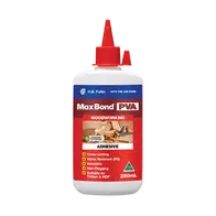 Max Bond PVA Adhesive 250ml White H.B. Fuller