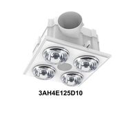 Four heat bathroom heater WITH 10W DOWNLIGHT 4000K