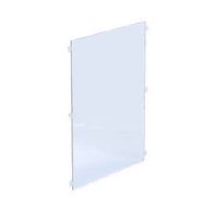 Separation Plate with Flap 800x800mm Polycarbonate Eltech