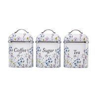 3 Piece Canister Set Wild Meadow Laura Ashley