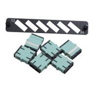12F Flat Fibre Panel Kit SC Duplex OM3 Ports 13-24 MSS Data