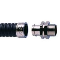 Straight Swivel Conduit Fitting M10 10mm Type SP Brass Adaptaflex