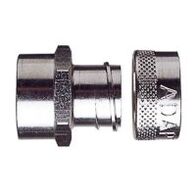Straight Female Fitting M32 Type SP Nickel Brass Adaptaflex
