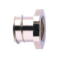Smooth Entry Bush 40mm Type SP Nickel Brass IP54 Adaptaflex