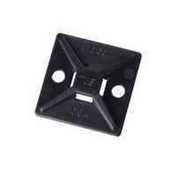 Cable Tie Mount 28mm Self Adhesive UV Nylon Pack of 100 Ty-Rap