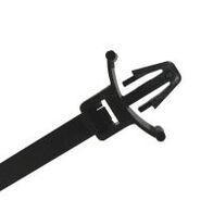 Cable Tie Push Mount 200x4.7mm UV Black Pack of 1000 Ty-Rap