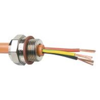 Cable Gland 1/2in 26TPI 1-6mm Nickel Plated Brass Nicote