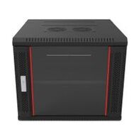9RU Single Section Wall Mount Rack 450mm Deep V2 Redback