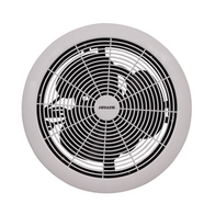200mm Exhaust Fan Round White Heller