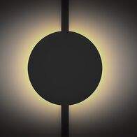 24V MAGNETIC THIN TRACK WALL LIGHT 6W BK