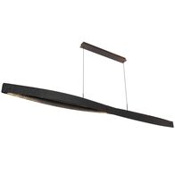 Pendant Light LED 80W 3000K 2400mm Cracked Silver Arezzo Telbix
