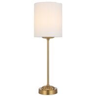 Table Lamp E27 Inline Switch Antique Gold Black Argos Telbix