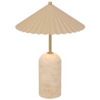 Table Lamp LED 8W 3000K Beige Antique Gold Arvane Telbix