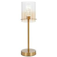 Table Lamp LED 4W 4000K Antique Gold Amber Crevil Telbix