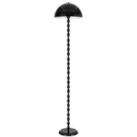 Floor Lamp E27 Foot Switch 1580mm Glossy Red Estiq Telbix