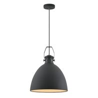 Pendant Light E27 400mm White Fabrica Telbix