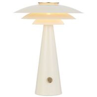 Table Lamp E27 Base Dimmer Glossy Green Matt Gold Halvik Telbix