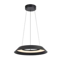 Pendant Light LED 22W 3000K Dimmable 430mm White Sand Hovin Telbix